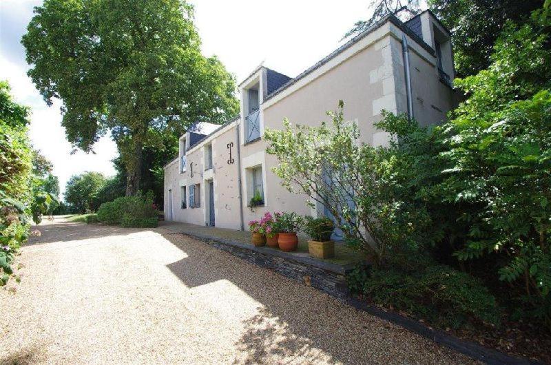 La Demeure Du Goupil Bed and Breakfast Brissac-Quince Buitenkant foto